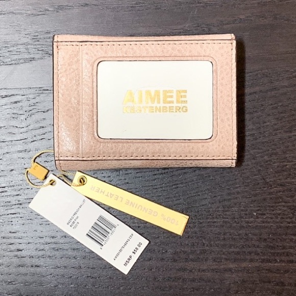Aimee Kestenberg Madrid French Wallet - Rose Pink - Picture 3 of 5